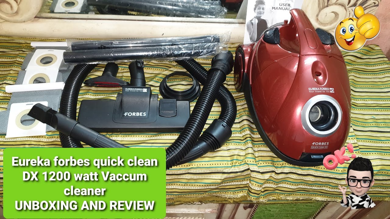Eureka Forbes Quick Clean DX 1200-Watt Vaccum Cleaner | Unboxing and Review