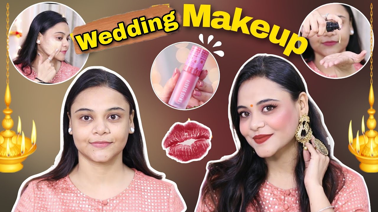 How to do Simple Wedding Makeup | Wedding Guest MAKEUP Look ✨ | SuperBeautyDezires