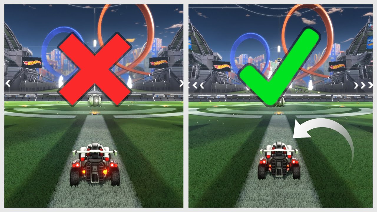 The Difference Between GOOD And BAD Camera Settings In Rocket League