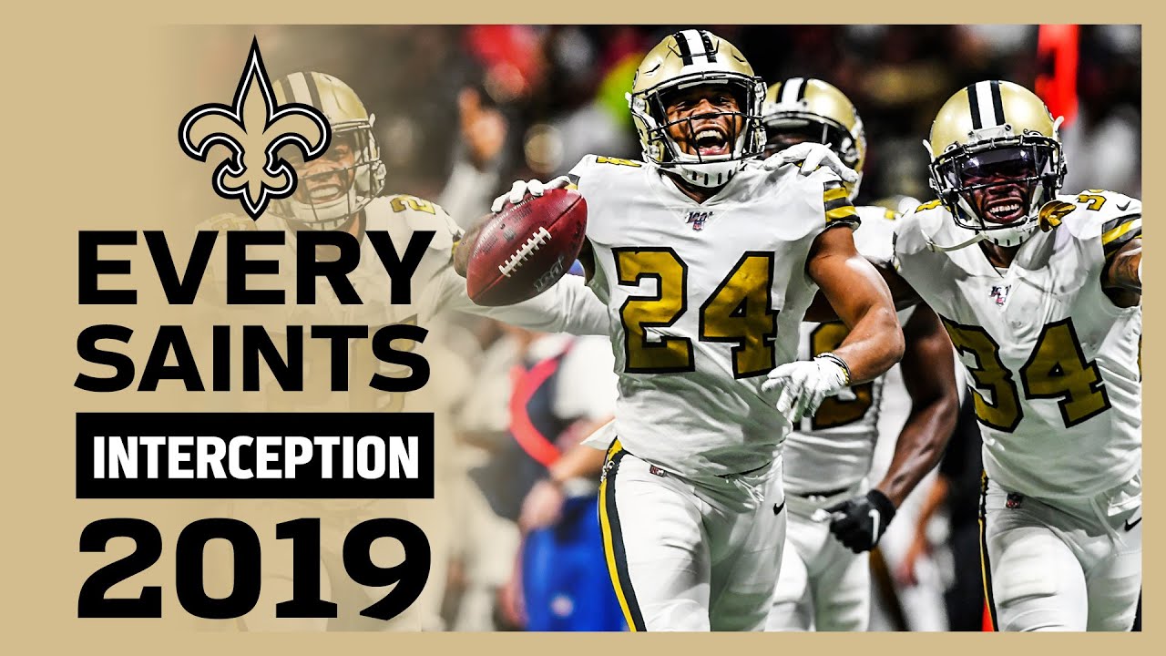 Every Saints Interception from 2019 NFL season | New Orleans Saints