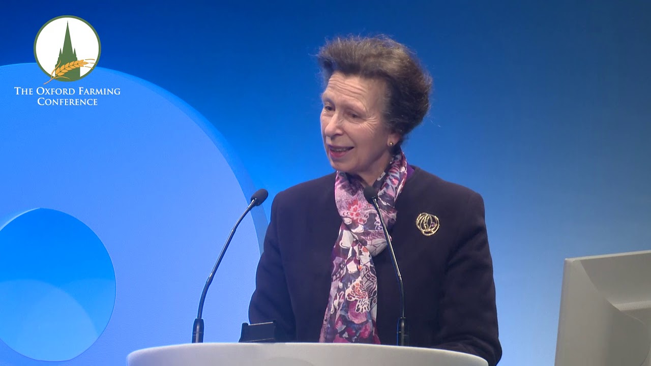 HRH, The Princess Royal speaking at OFC 2019