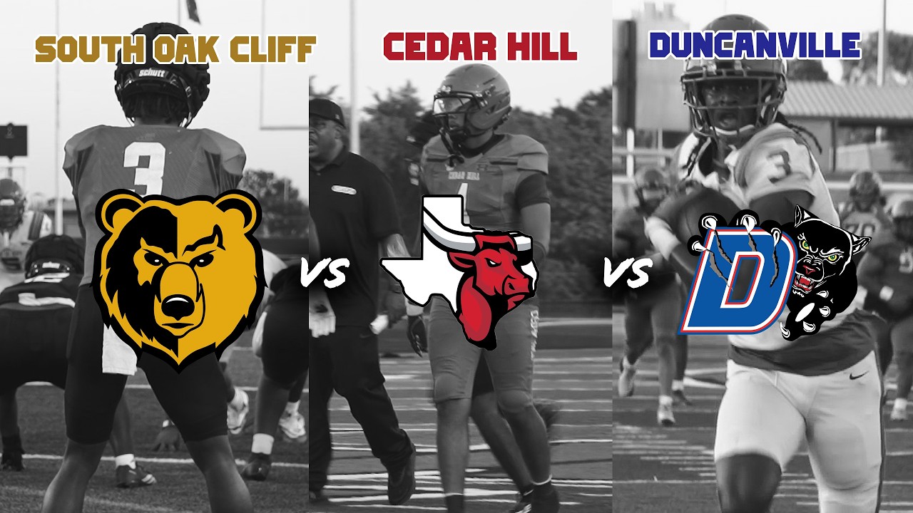 South Oak Cliff vs Cedar Hill vs Duncanville SOUTH DALLAS Scrimmage 2026 Texas High School Football