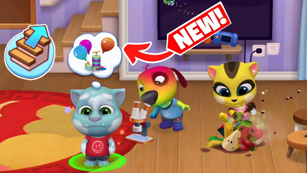 What's REALLY New in My Talking Tom Friends Lunar New Year Stairs Update?