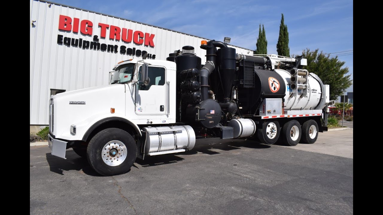 2012 Kenworth T800 Vactor HXX Hydro Excavation Vacuum Truck