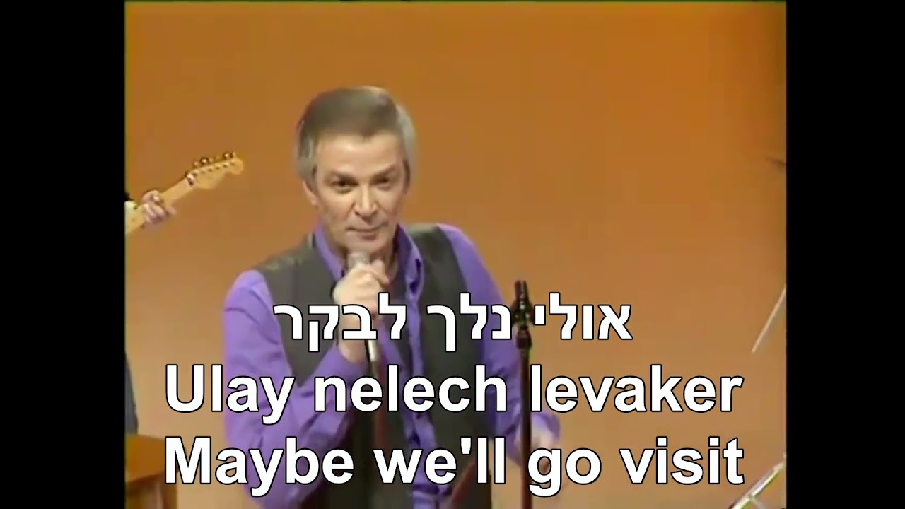 Adon Shoko Mr  Shoko Arik Einstein Hebrew+English Lyrics אדון שוקו אריק איינשטיין כתוביות