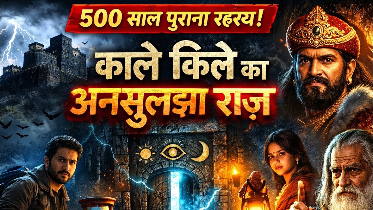 500 साल‌ पुराना रहस्य काले किले का अन सुलझा राज