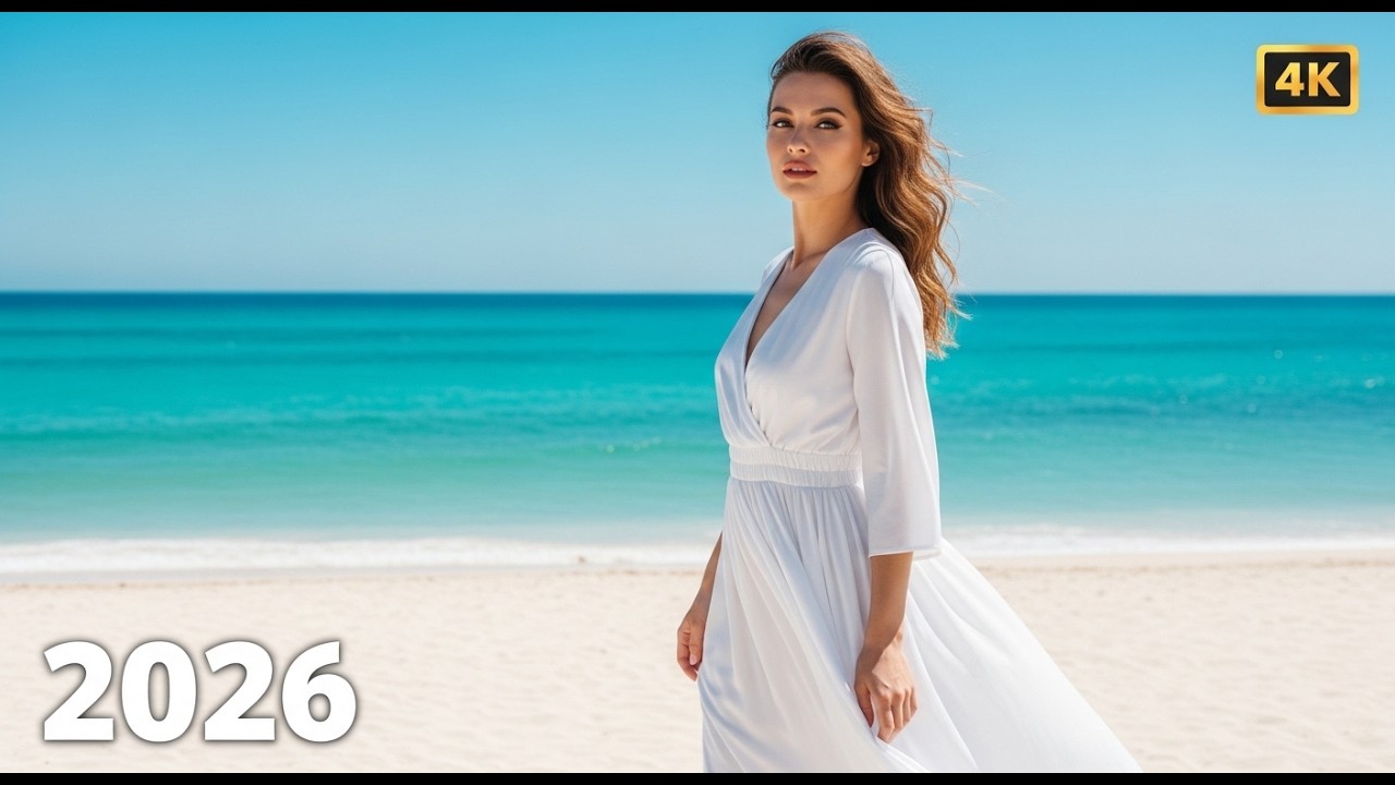 Best Deep House Beach Mix 2026 🌴 Tropical Summer Vibes 4K