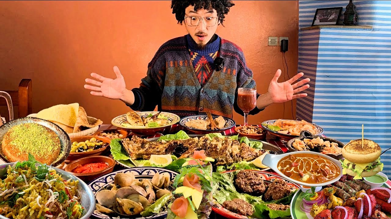Мы съели весь Танжер !! 🇲🇦 Гастрономическое путешествие Марокко
