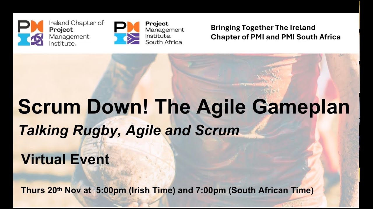 Kick off to Kick off – Talking Rugby, Agile and Scrum