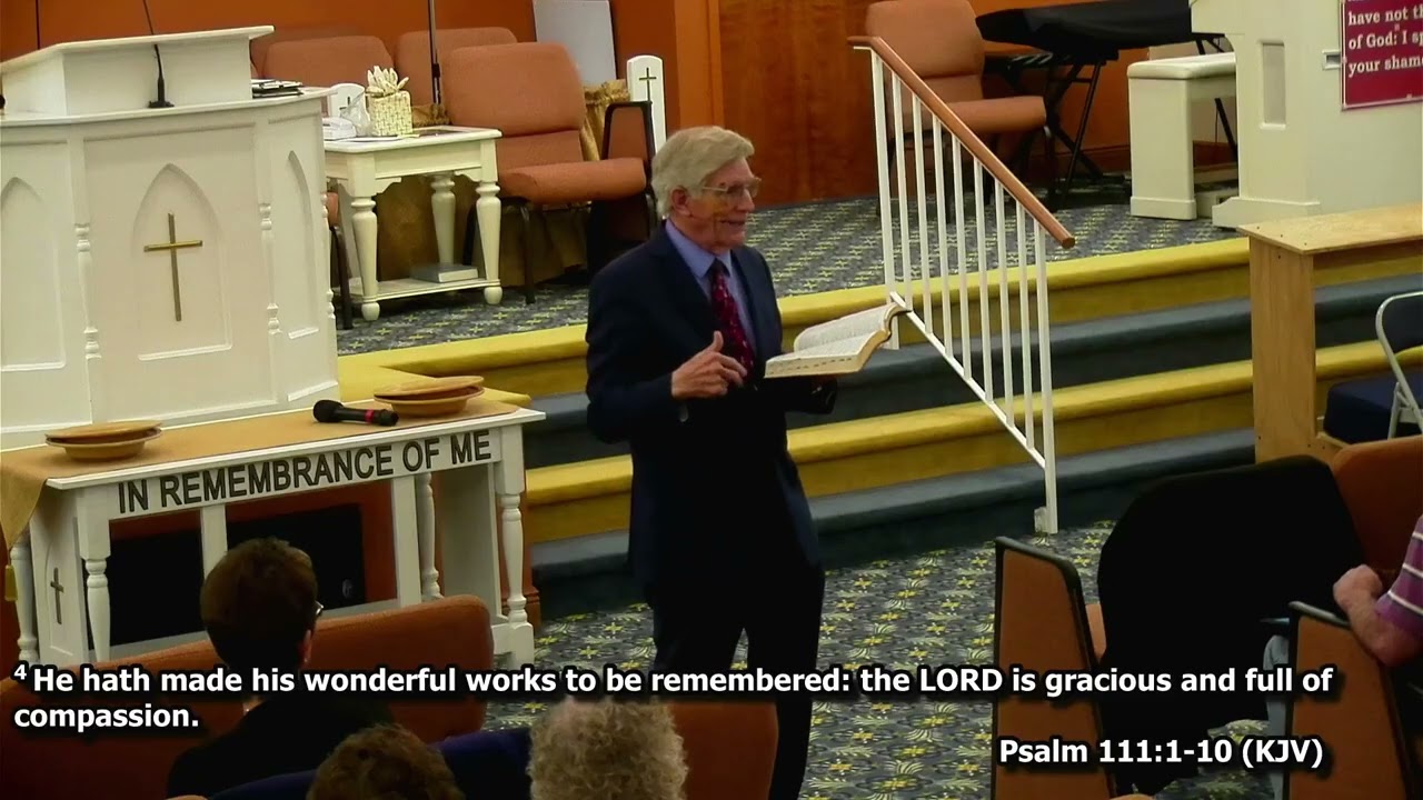 The Beginning Of Wisdom  (Psalm 111)