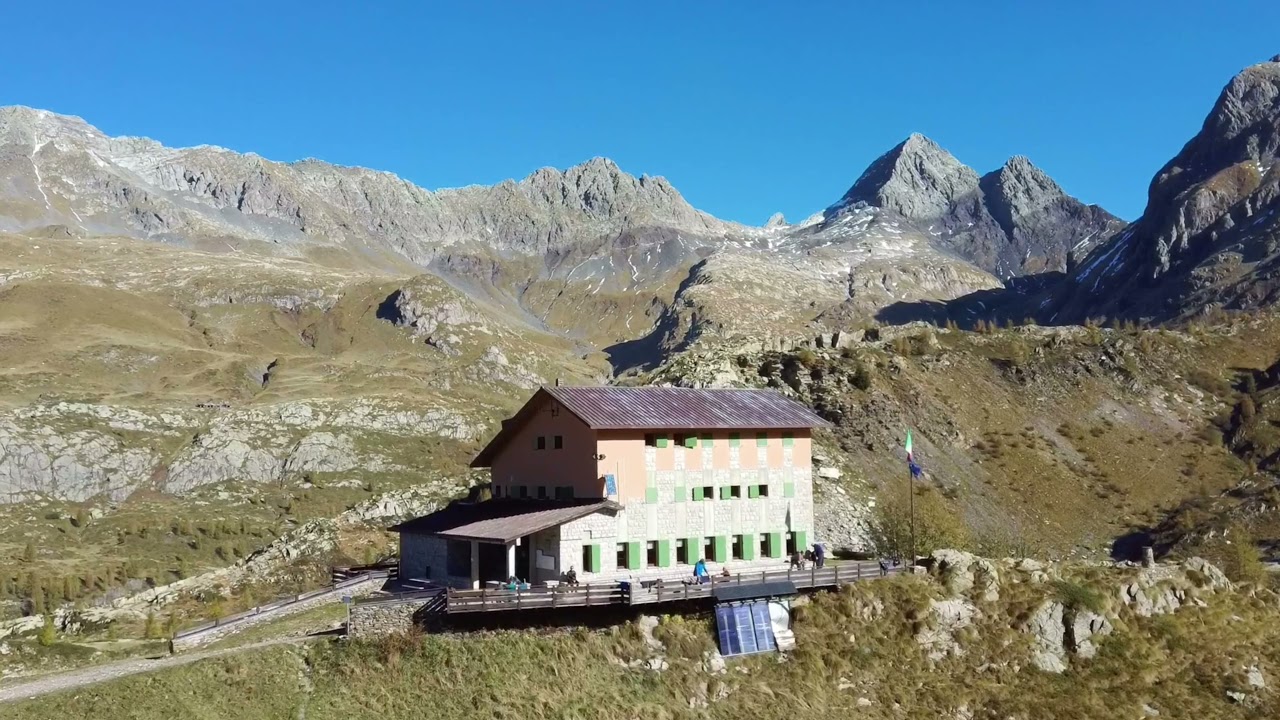 Rifugio Calvi - 4K drone video- Carona - Alta ValBrembana
