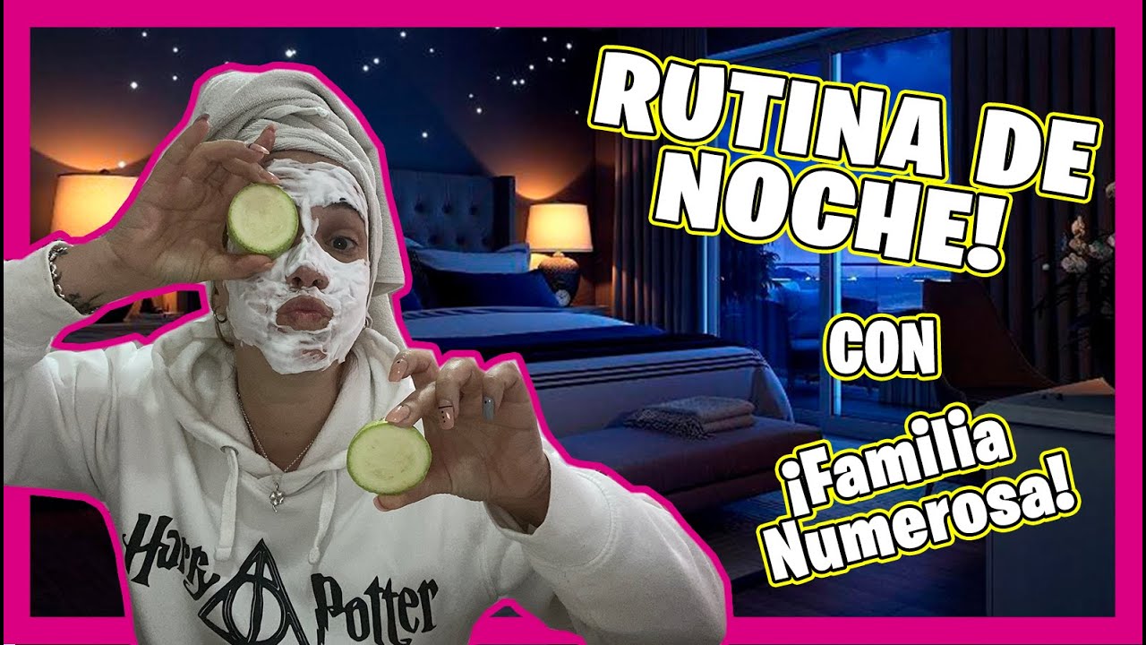 **QUE LOCURA** Mi RUTINA de NOCHE con FAMILIA NUMEROSA #superhaulaliexpress HI FAMILY TEAM