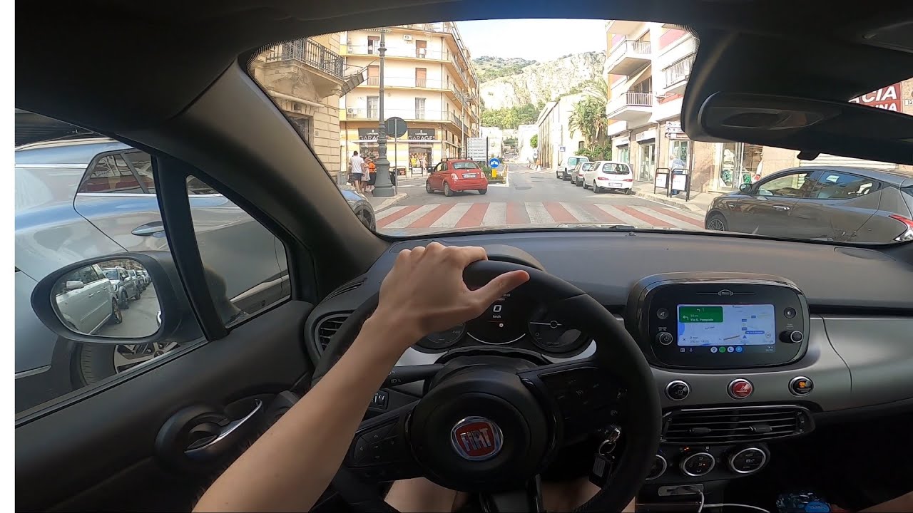 2023 Fiat 500X SPORT 1.3 MultiJet (diesel) 95 HP - POV Drive in Sicilia