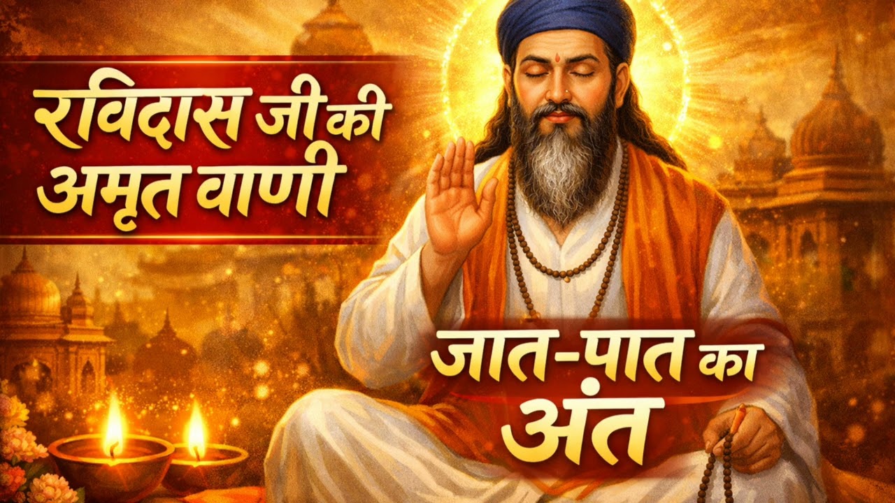 रविदास जी की अमृत वाणी | 8 मिनट का भावुक भजन | Guru Ravidas Ji Bhajan @jarodavlogs 
