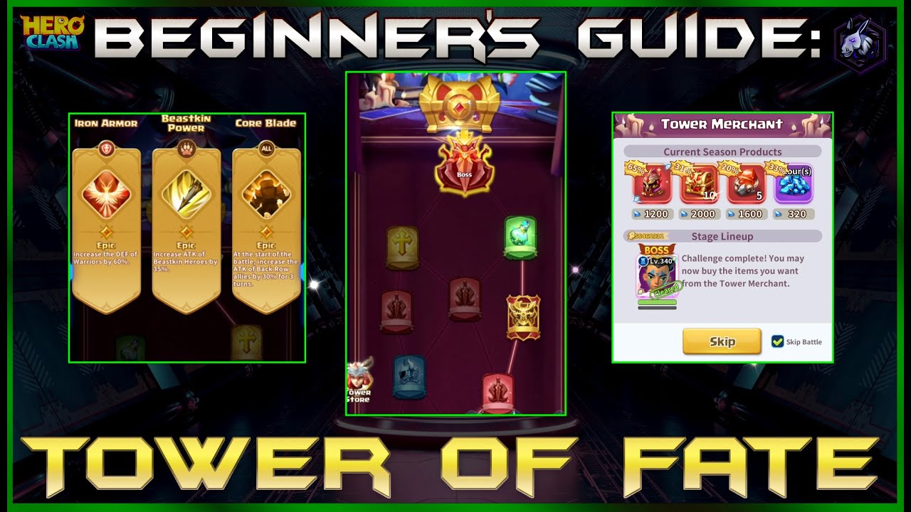 A Secret New Players Should Know About The Tower of Fate! (2024) | Beginner's Guide