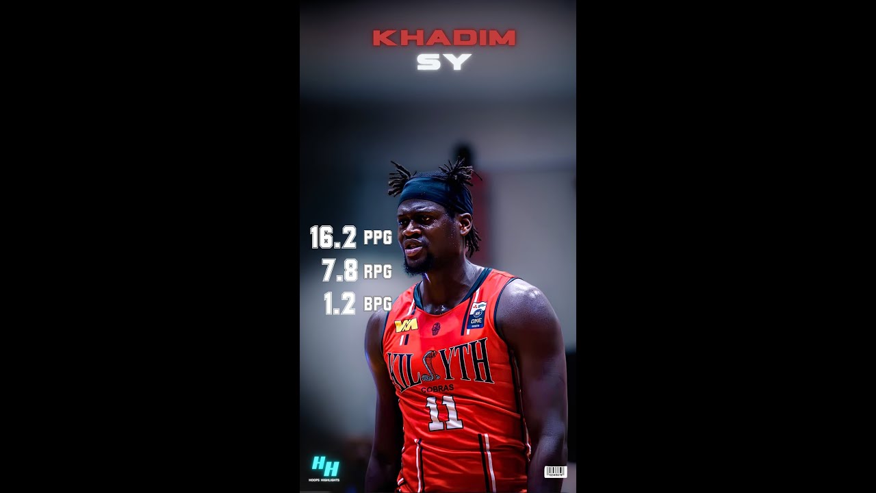 Khadim Sy Highlights 2025 || Australia NBL1 || Kilsyth Cobras 🏀🔥