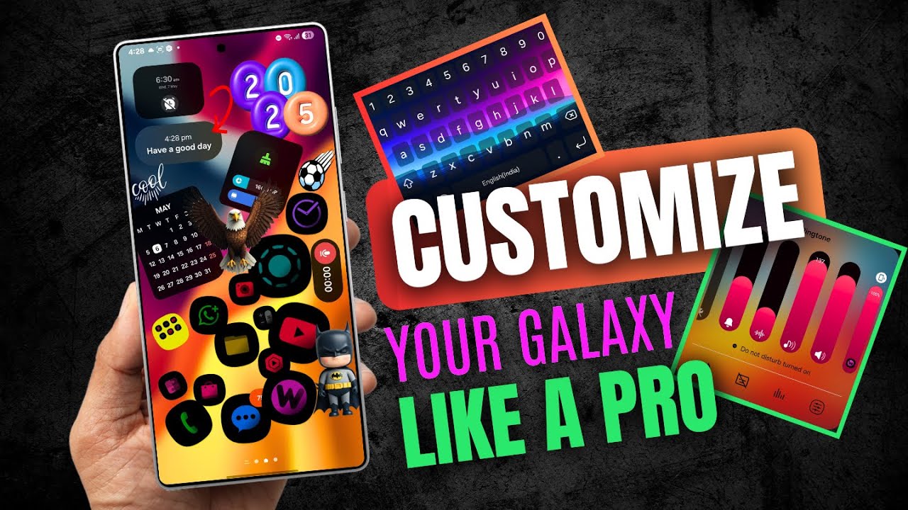 ULTIMATE Galaxy Phone CUSTOMIZATION TIPS ! DONT MISS THIS