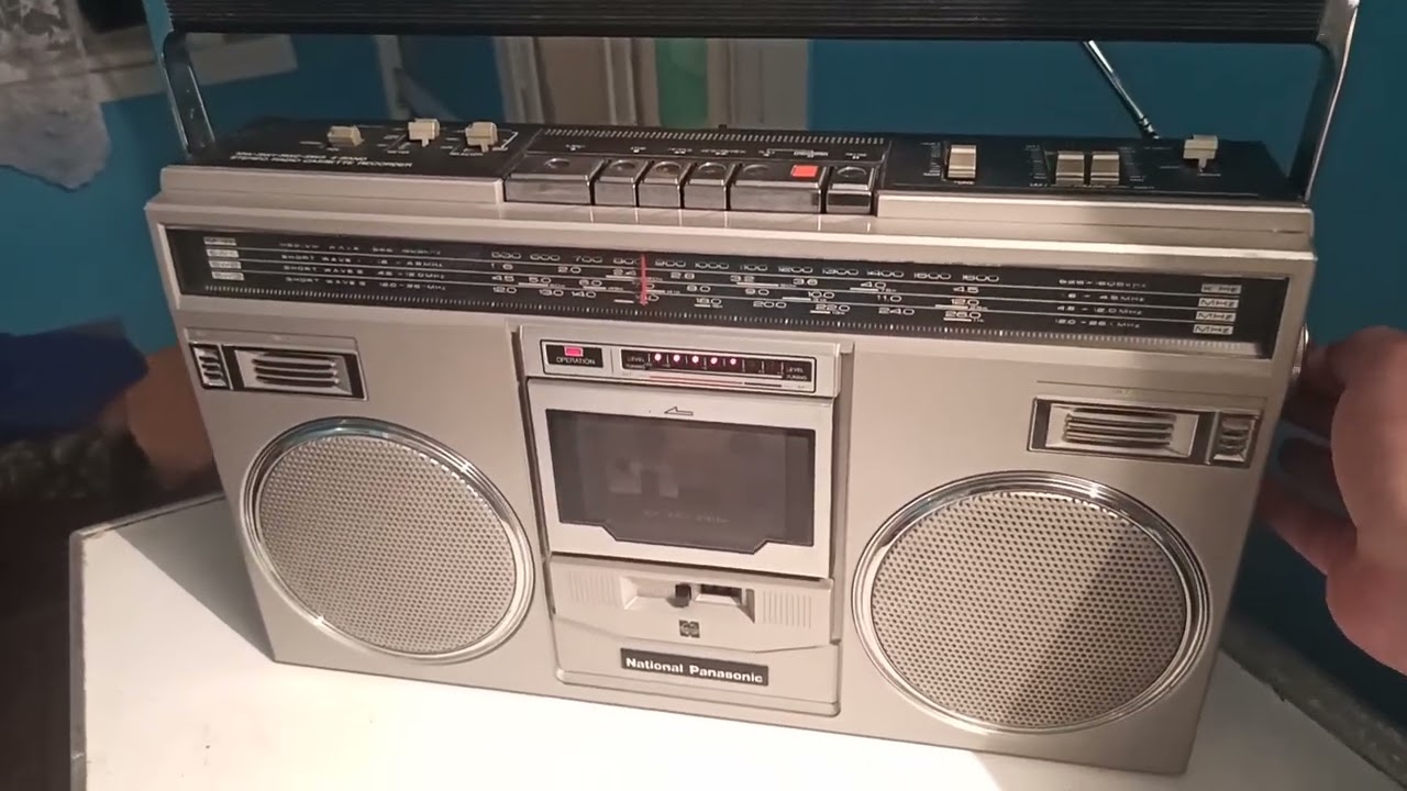 Радиоприем на СВ и КВ, лен.область, Бокситогорский район, National Panasonic RX-5100