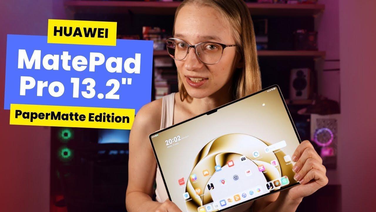 Laptop czy tablet? Sprawdzam HUAWEI MatePad Pro 13.2&Prime; 2025 PaperMatte Edition