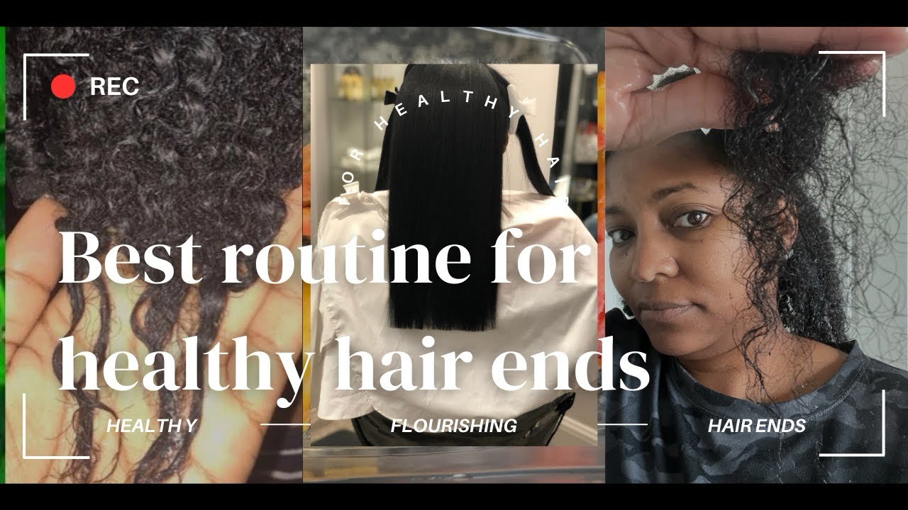 Restoring Moisture in Natural Hair Ends | Preventing Dry & Brittle Hair Ends For Length Retention