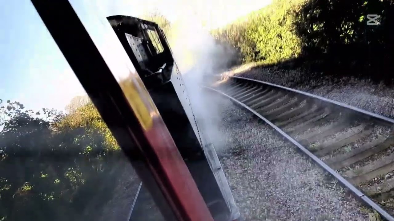 East Somerset Heritage Railway Steam Train 24/10/2023