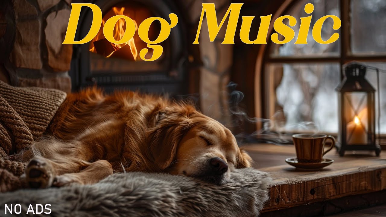 8 HOURS of Dog Calming Music🐶🎵Special Dog Video Music for Relax🐶💖Cozy Dog Sleep Music for Night