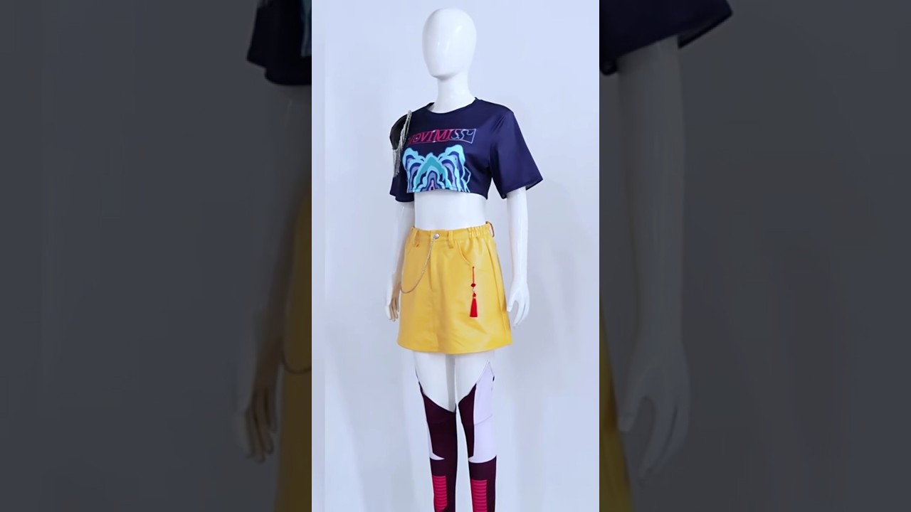 K-pop Demon Hunters Mira cosplay costume #kpop #kpopdemonhunters #mira #shorts #halloweencostume