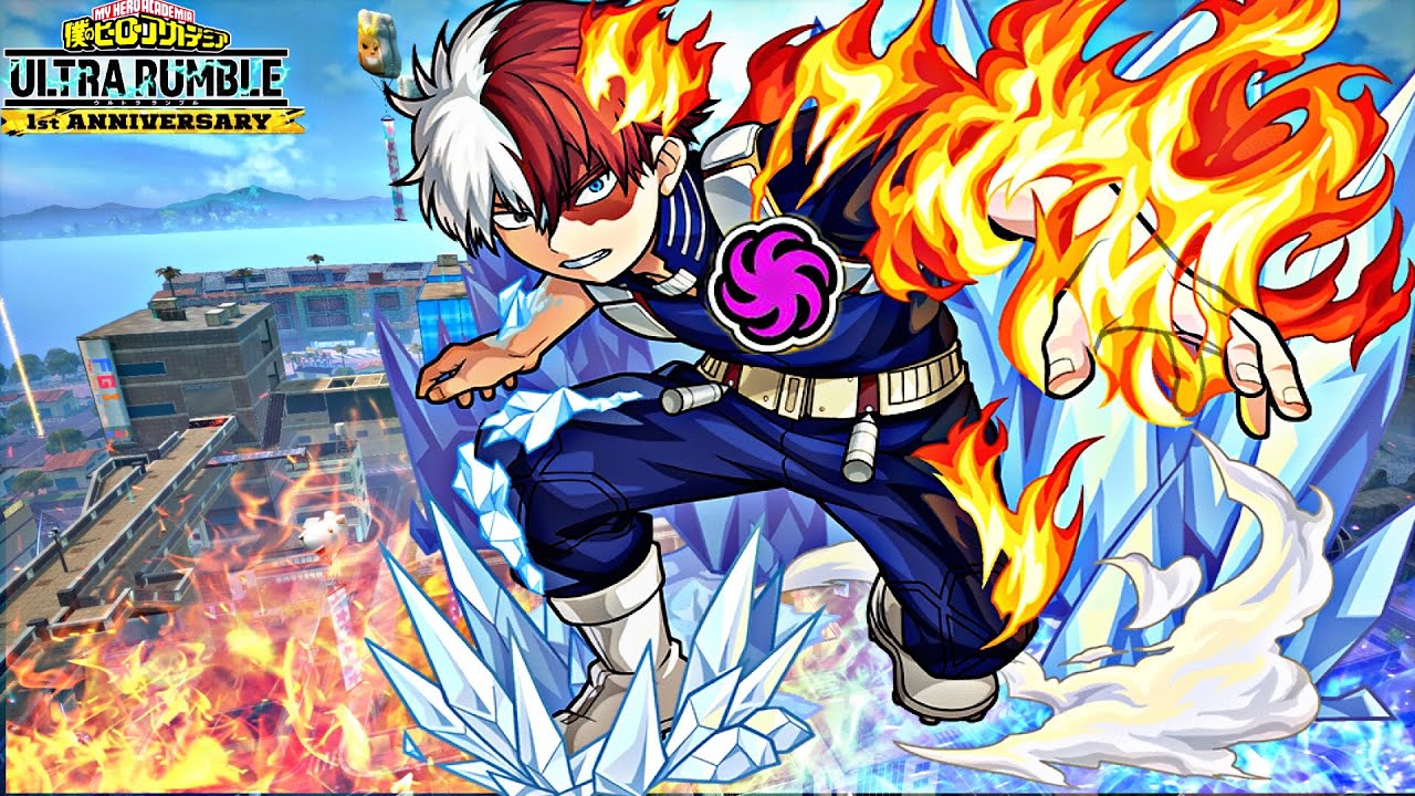 ICE FANG WIND FLAME TODOROKI BUFF HAS NEVER FELT BETTER!| My Hero Ultra Rumble