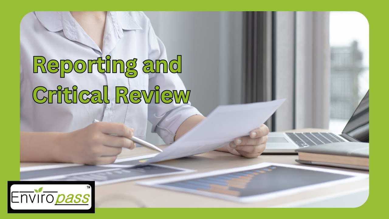 ISO 14040 / 14044 Reporting and Critical Review Phases