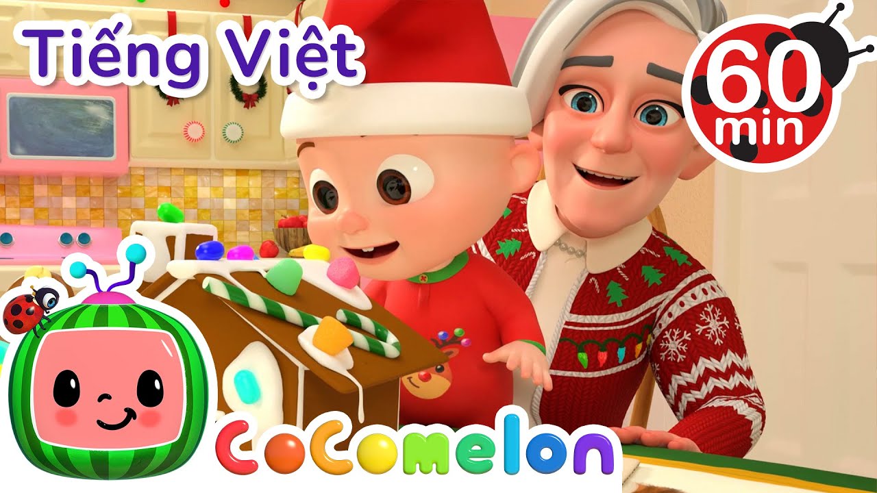 Trang Hoàng Nhà Cửa | CoComelon Lồng tiếng việt - Karaoke dành cho trẻ em