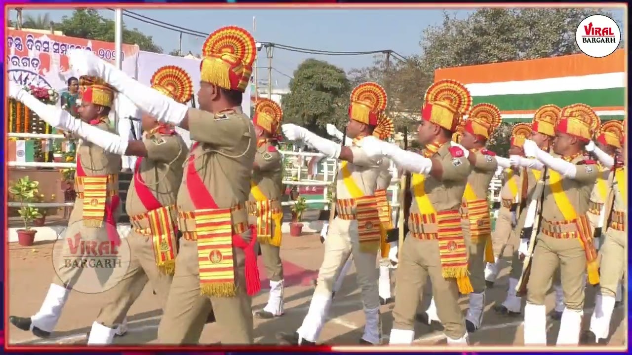 74th republic day celebration at  george high  school field #viral bargarh #bargarh #vrj
