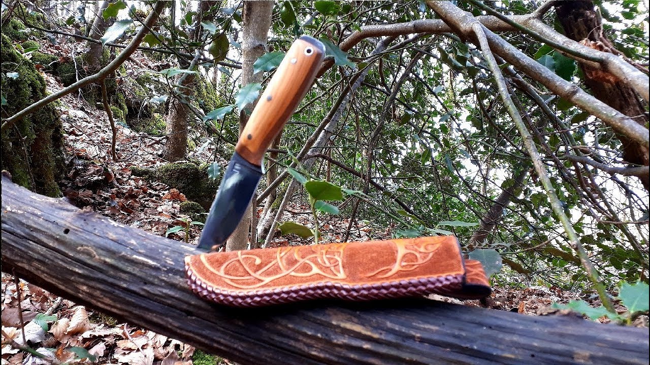 Couteau sur mesure : Le Tribal de Julien TAIX coutelier