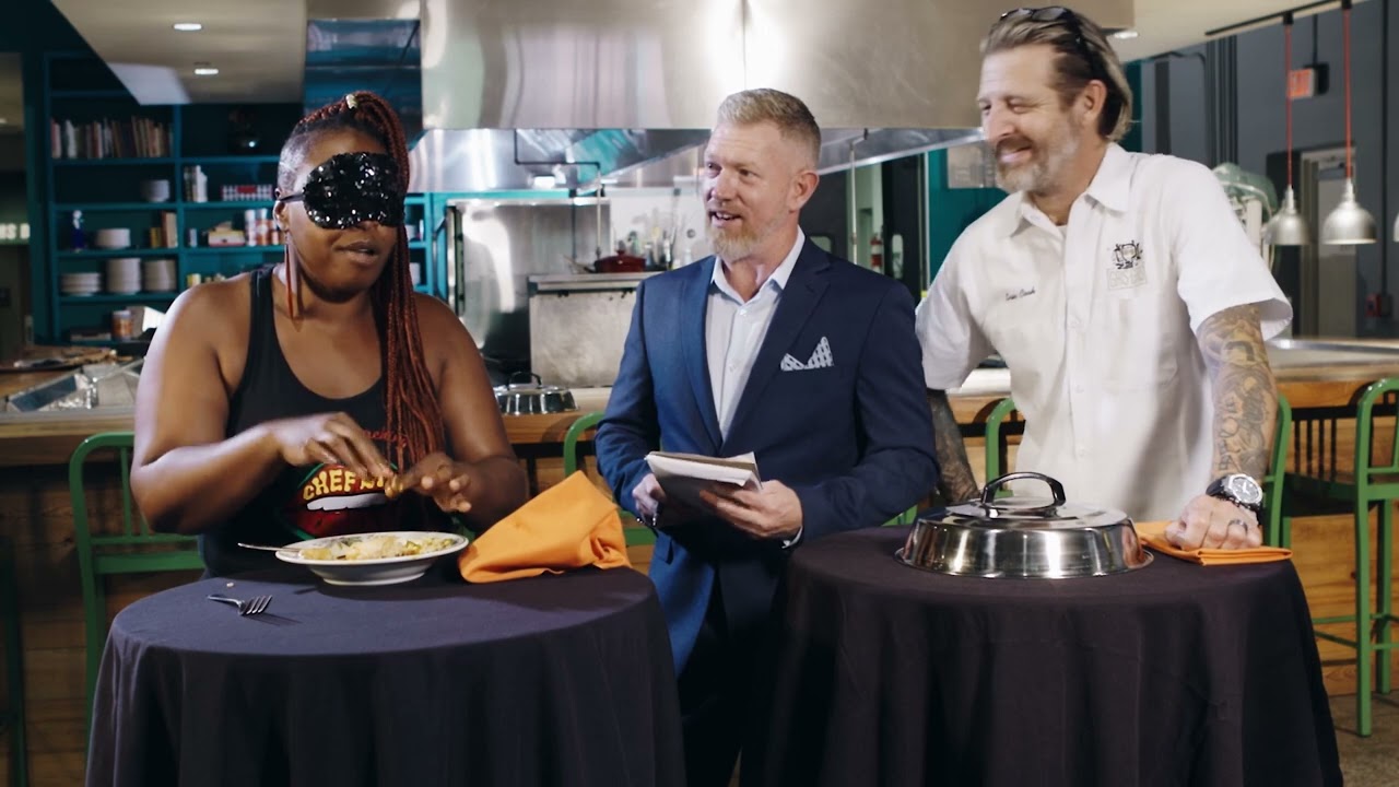 NOLA Chefs Compete: Chef Diva vs. Chef Eric Cook | Blind Kitchen New Orleans | Very Local