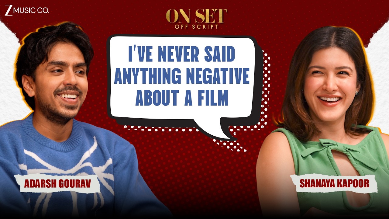 Shanaya Kapoor 🎬 on Bollywood Positivity ft. Adarsh Gourav| On Set Off Script| Tu Yaa Main Podcast🎙️