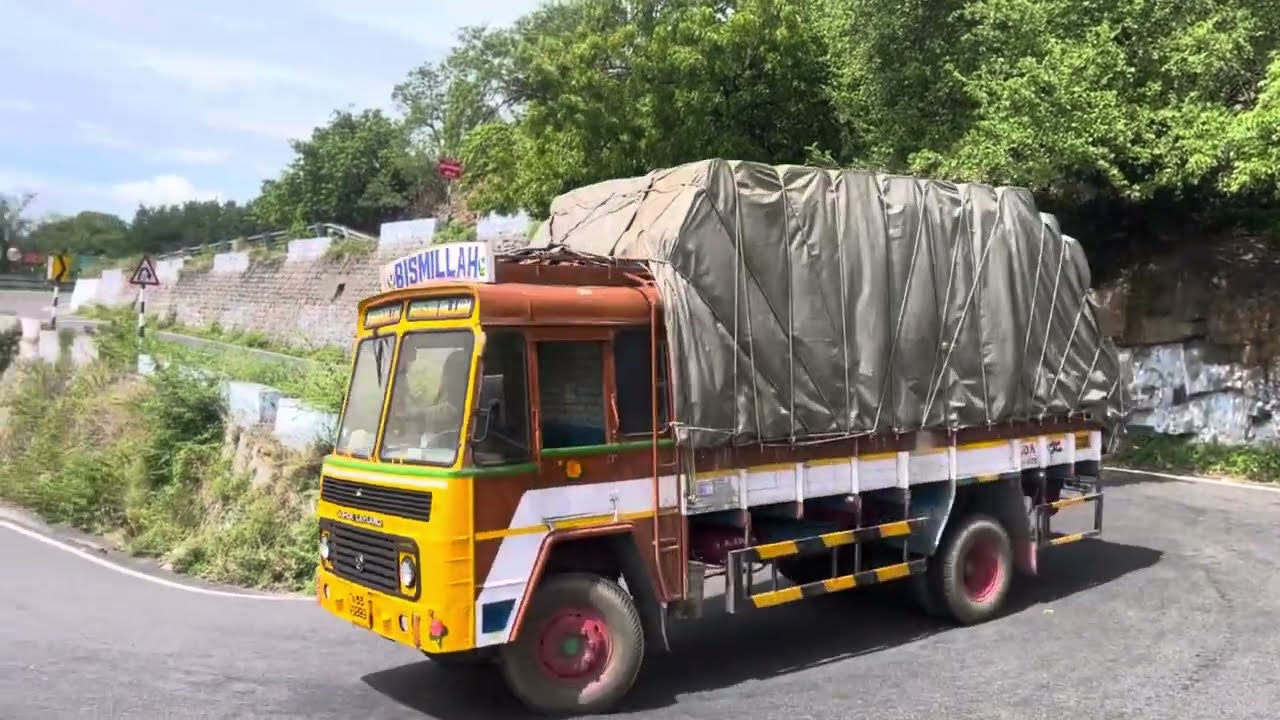 Sathyamangalam Ghat Challenge: Trucks vs Deadly Hairpin Bends!”