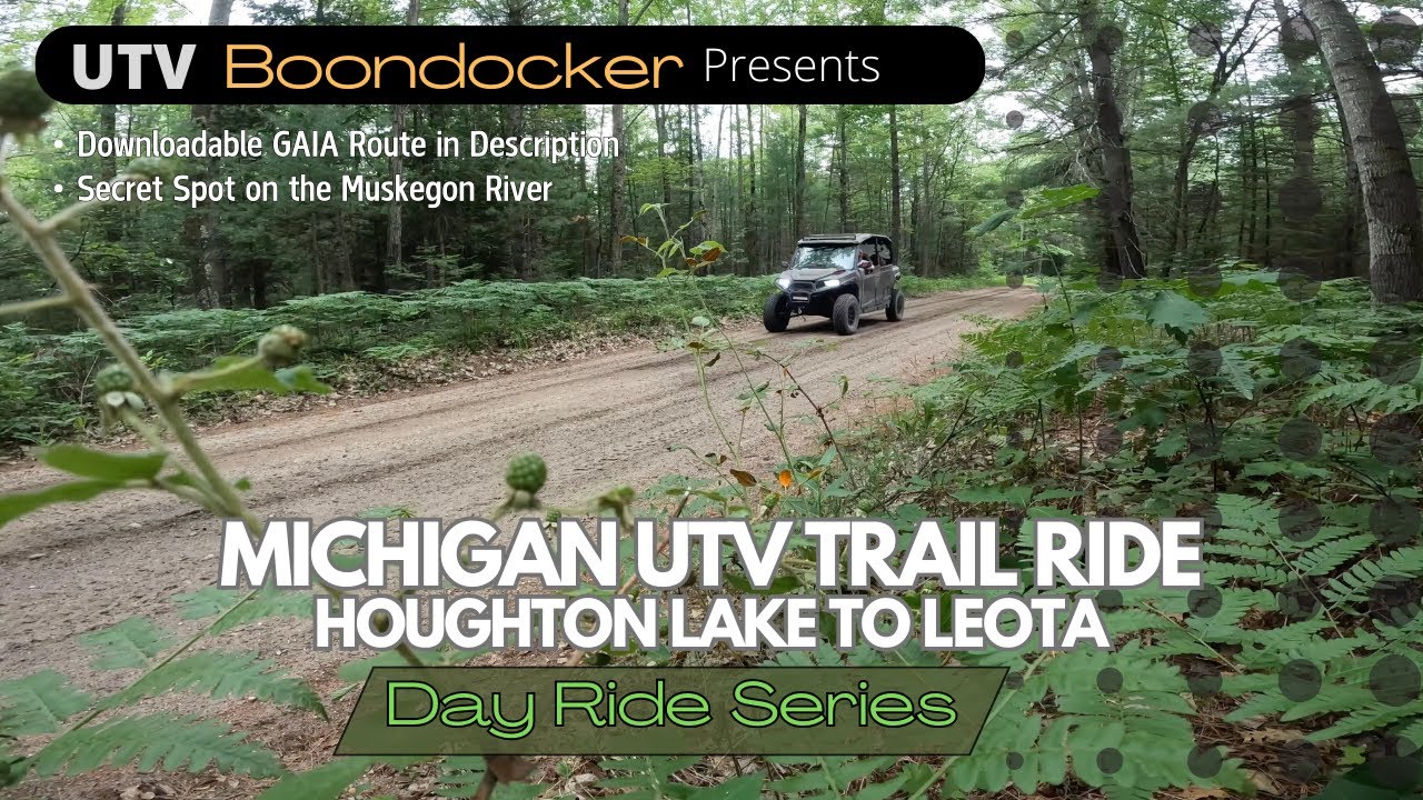 Поездка на UTV Trail от озера Хоутон до Леоты (Мичиган)