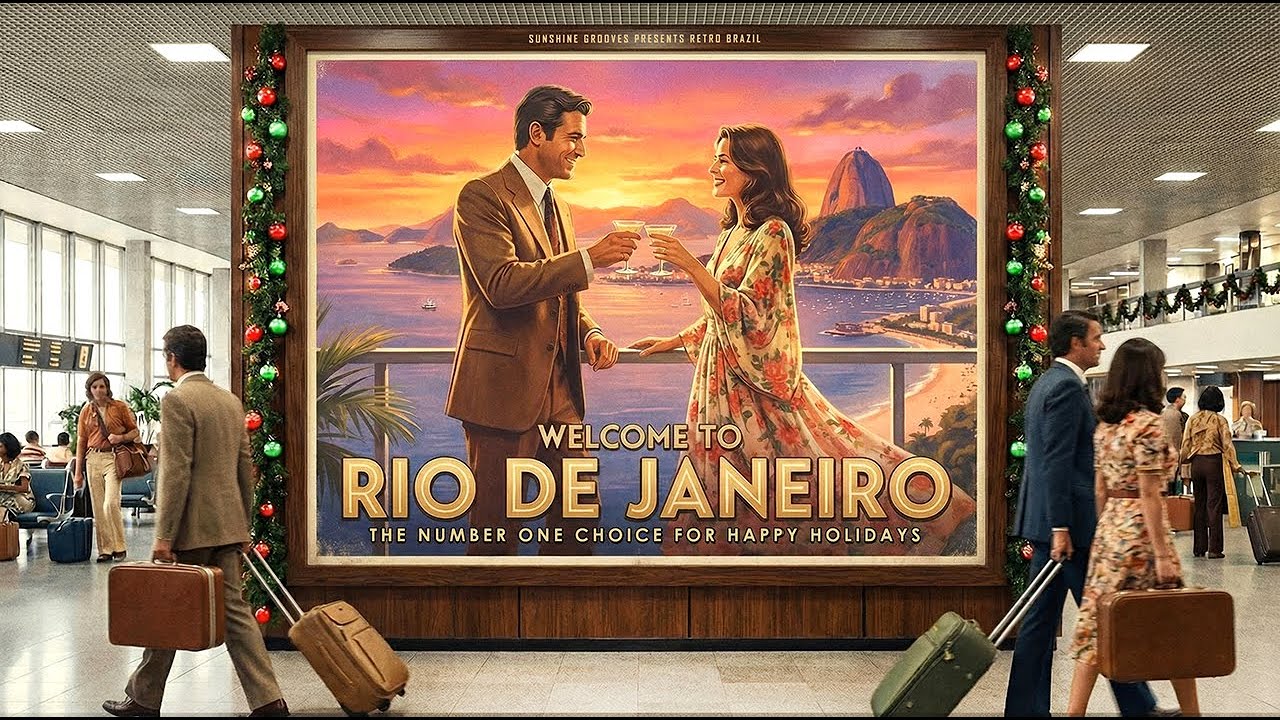 RETRO BRAZIL | 1970s Airport Lounge Playlist | Vintage Bossa Nova Instrumental Mix #2