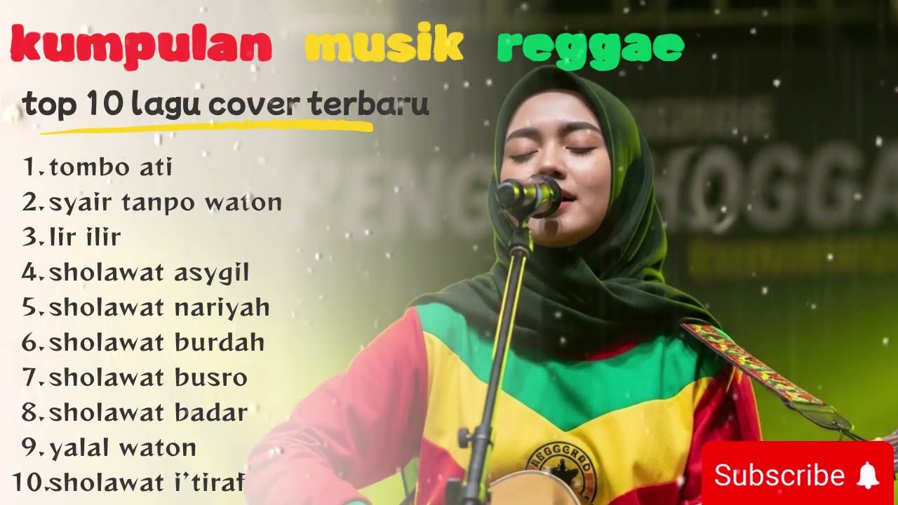 Kumpulan Musik Reggae Sholawat Terbaru Top 10 Lagu Cover Adem Menenangkan Hati