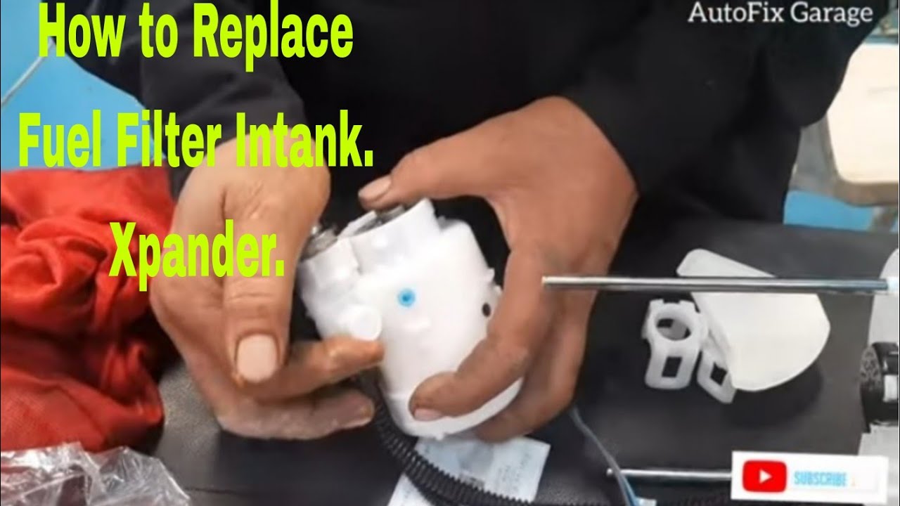 How To Replace Fuel Filter In-tank | D.I.Y | Mitsubishi Xpander | 60,000 km Service