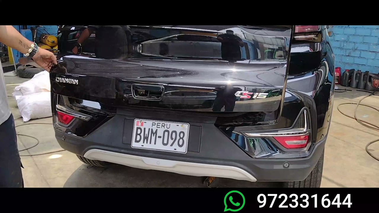 CHANGAN CS15 CON MODIFICACION DE LLANTA DE REPUESTO, CONVERSION A GNV