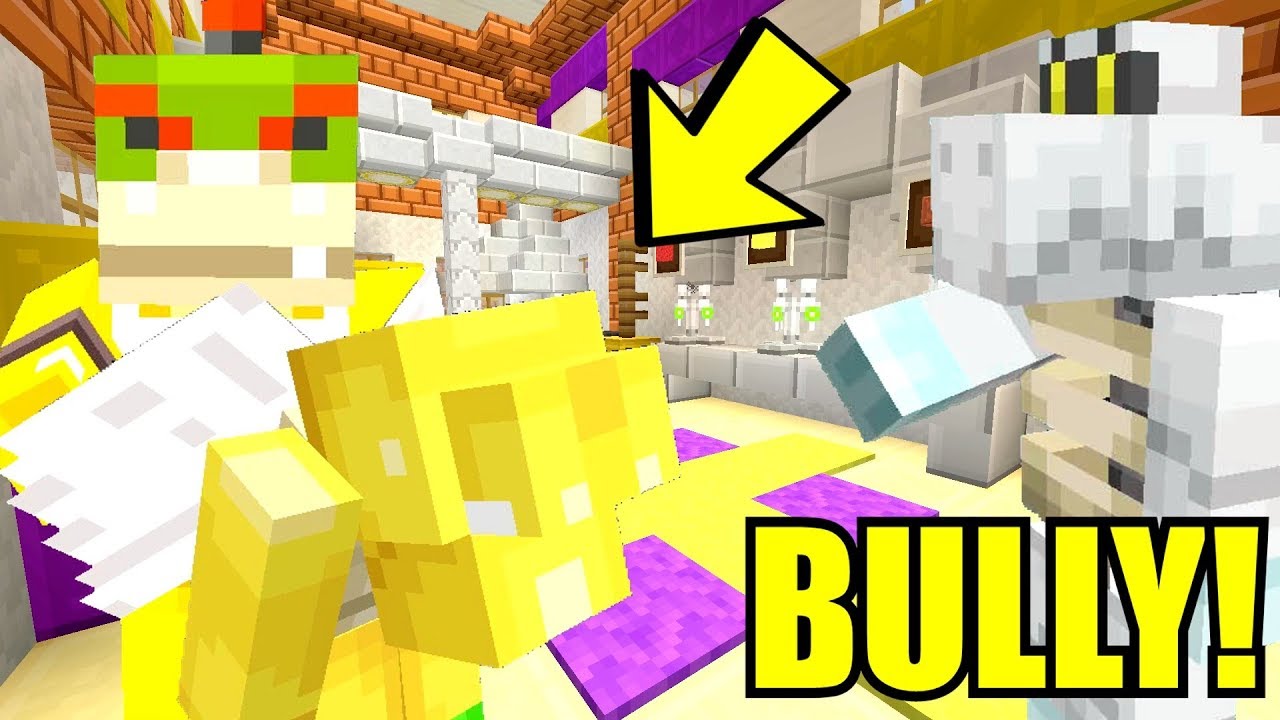 BOWSER JR STOPS BULLYING! *NEW FRIEND?!* | Nintendo College | Minecraft [90]