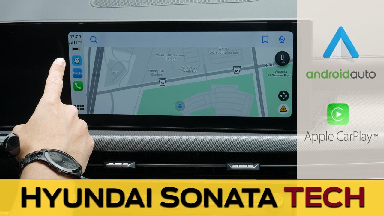 Hyundai Sonata Media Screen | Apple CarPlay, Android Auto and More!
