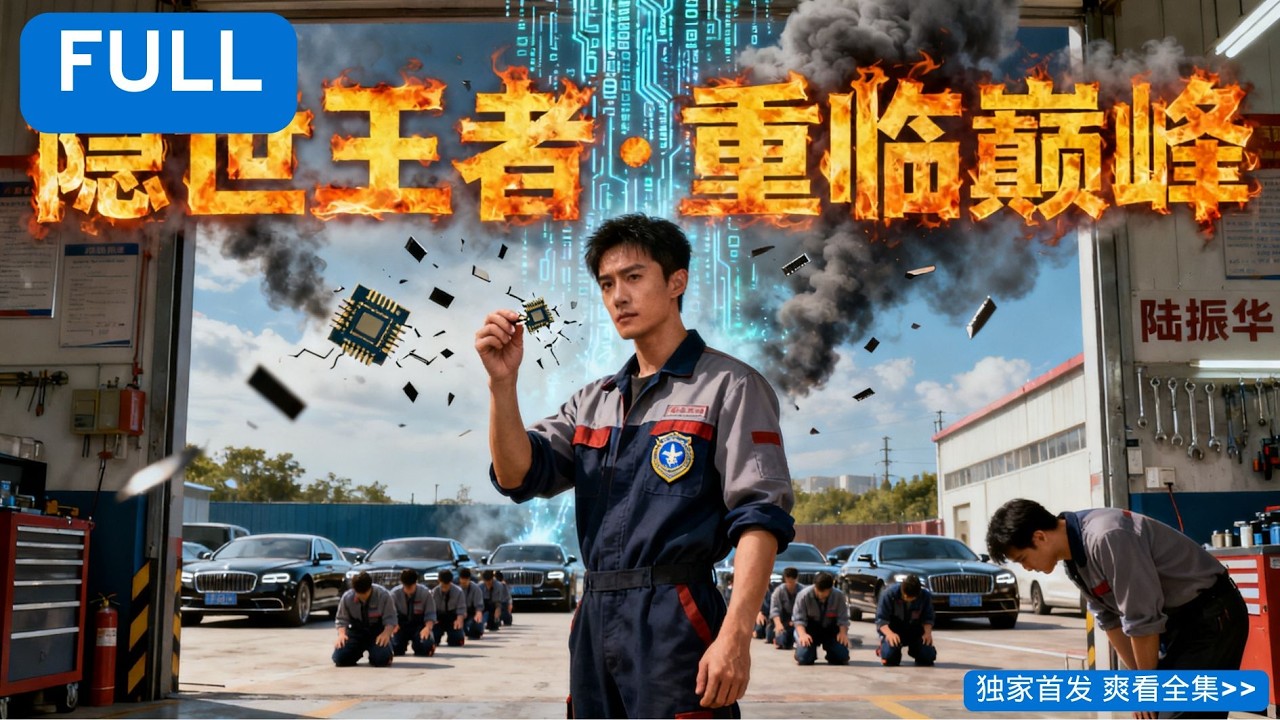 【独家首发】👑「維修店老闆罵我廢物，把我趕出大門！下一秒，豪車停穩，科技院CEO當街鞠躬：『院長，國家需要您！』」 💻🌏🙏#隱藏大佬 #維修工是院長 #父子情深#drama #短劇 #逆襲#情感#爽剧