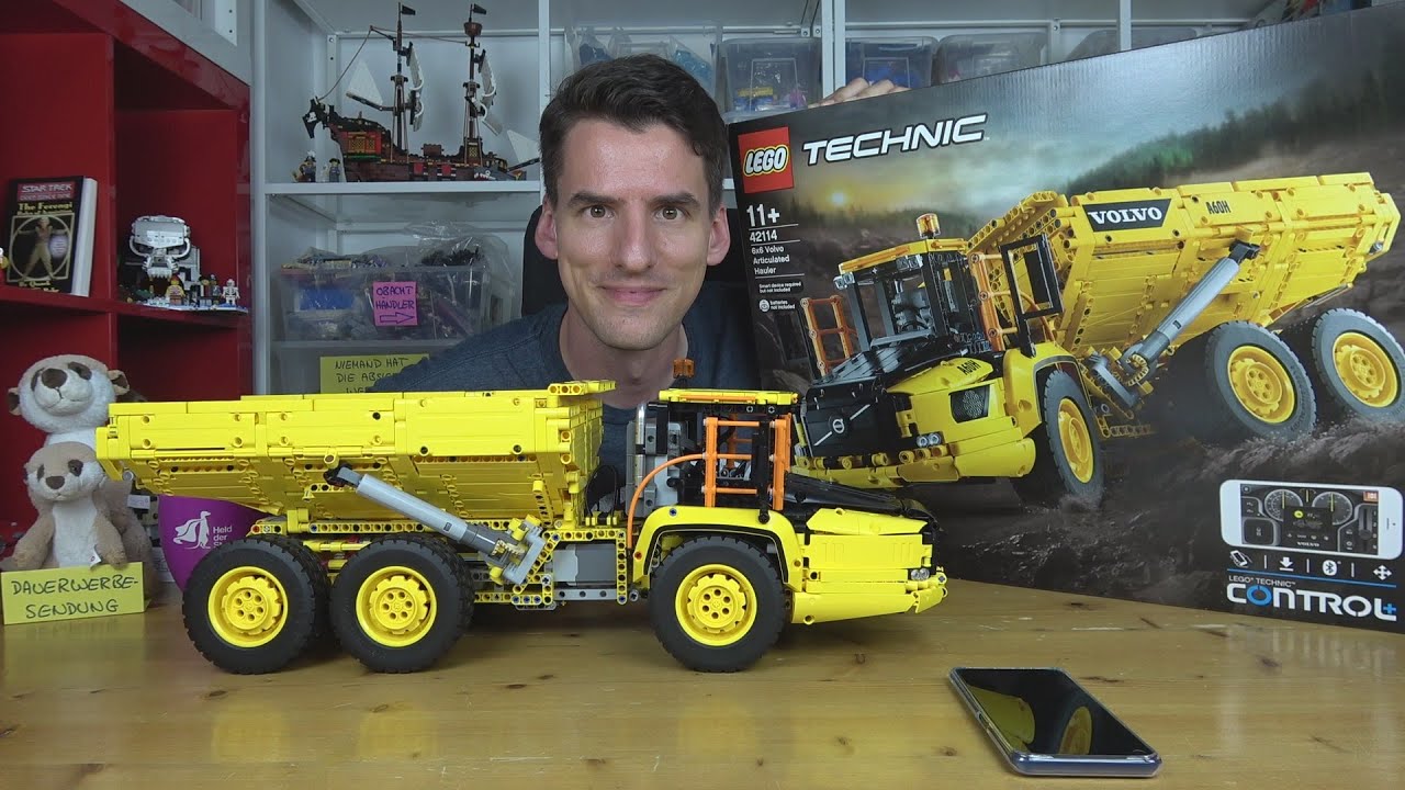 Teile toll, App Schrott: LEGO® Technic 42114 Knickgelenkter Volvo-Dumper (6x6)