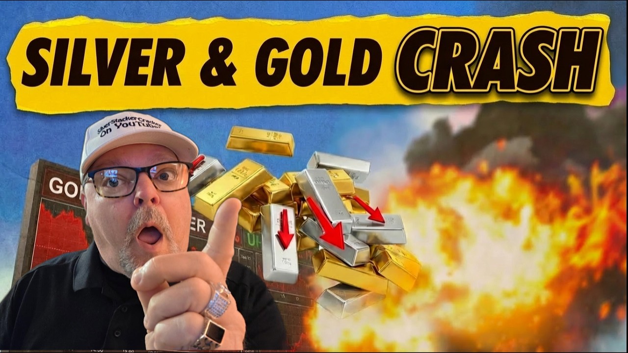 Gold & Silver Just CRASHED Again... Buy The Dip or Run?
