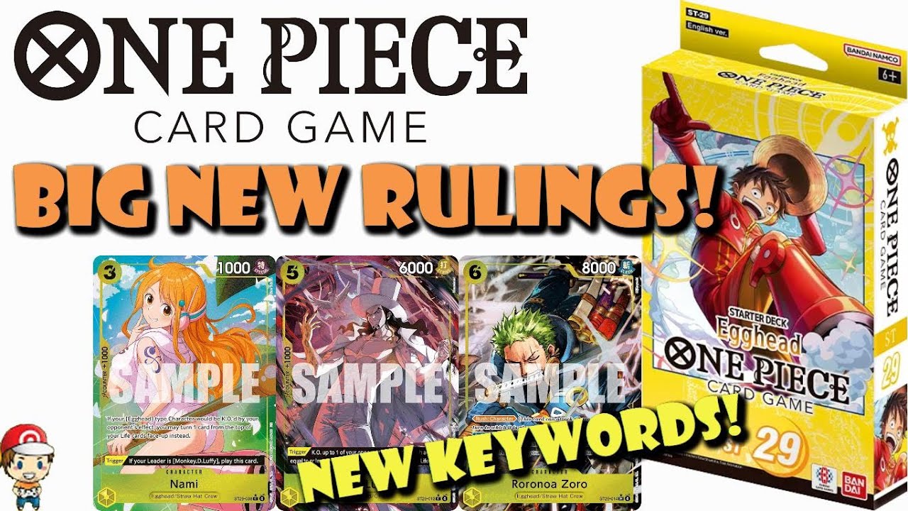 Огромные новые правила карточной игры One Piece, которые вам ОБЯЗАТЕЛЬНО нужно знать! Новые ключе...