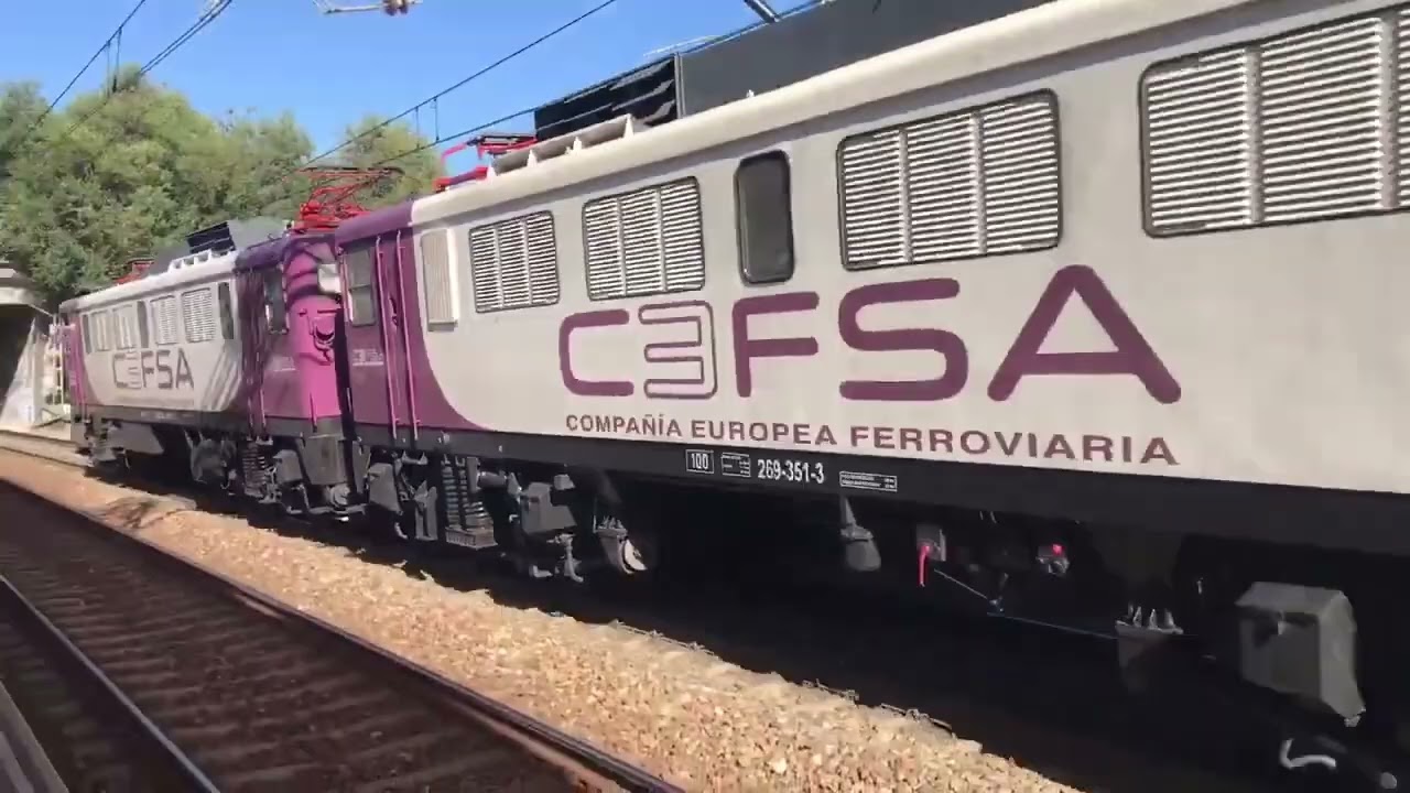 CIRCULACIONES DE TRENES DE MERCANCIAS SERIE 269
