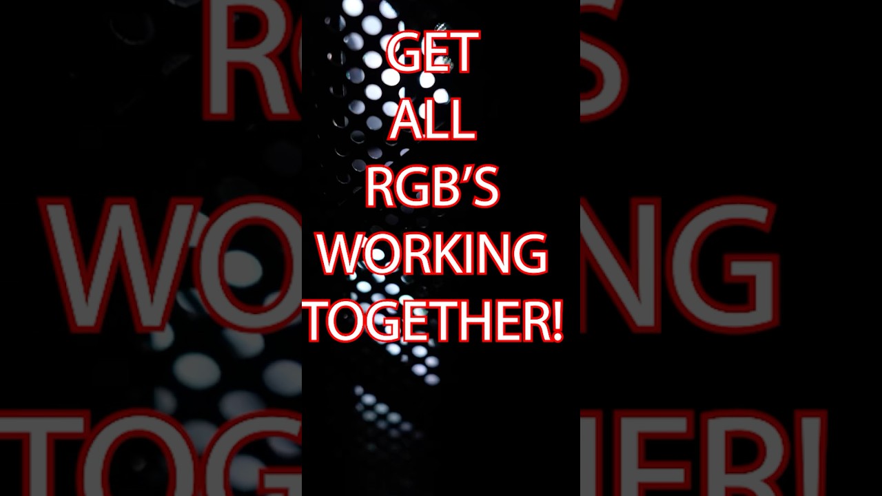 Ultimate RGB Sync 2025! How to control RGB lights in PC! How to GET ALL RGB's to SYNC!