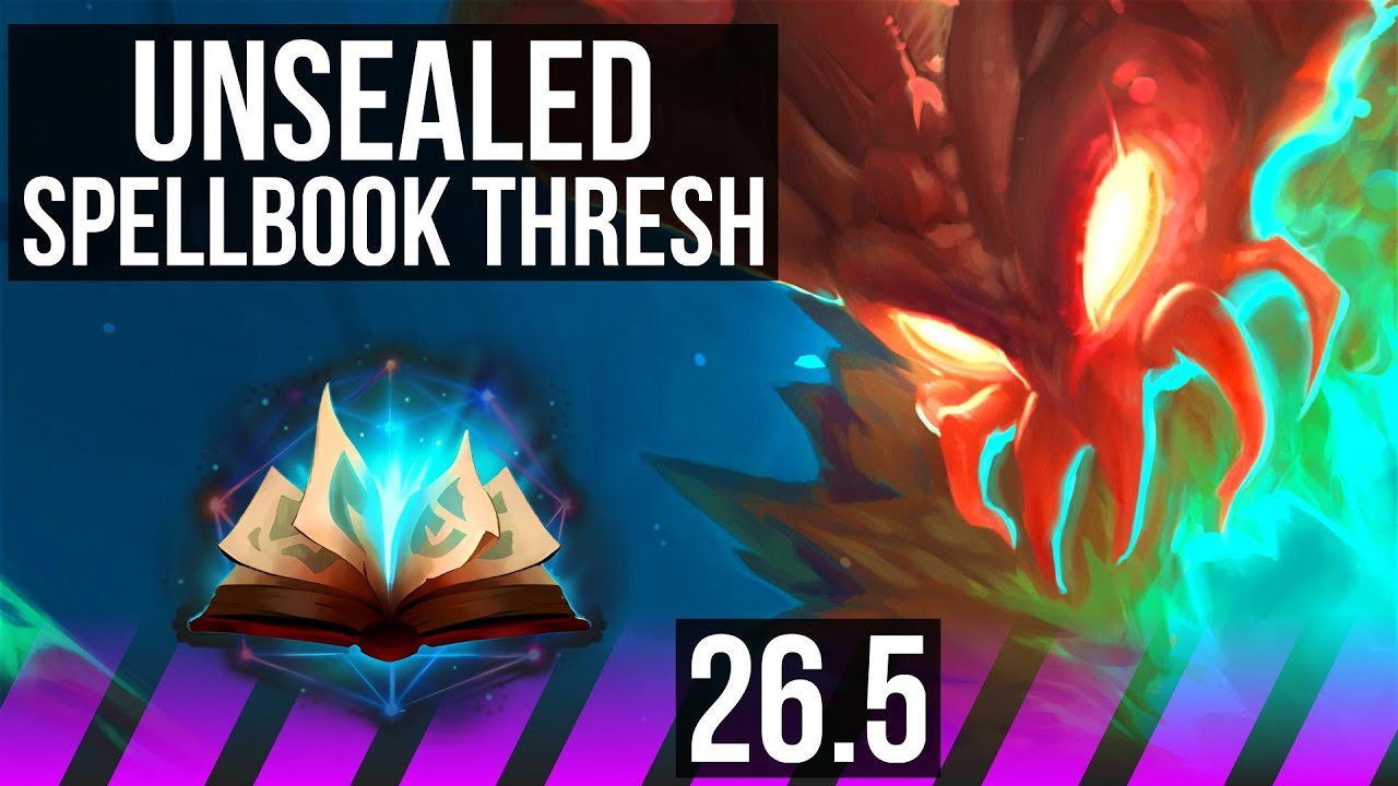 THRESH & Aphelios vs KARMA & Kog'Maw (SUP) | Unsealed Spellbook | KR Challenger | 26.5