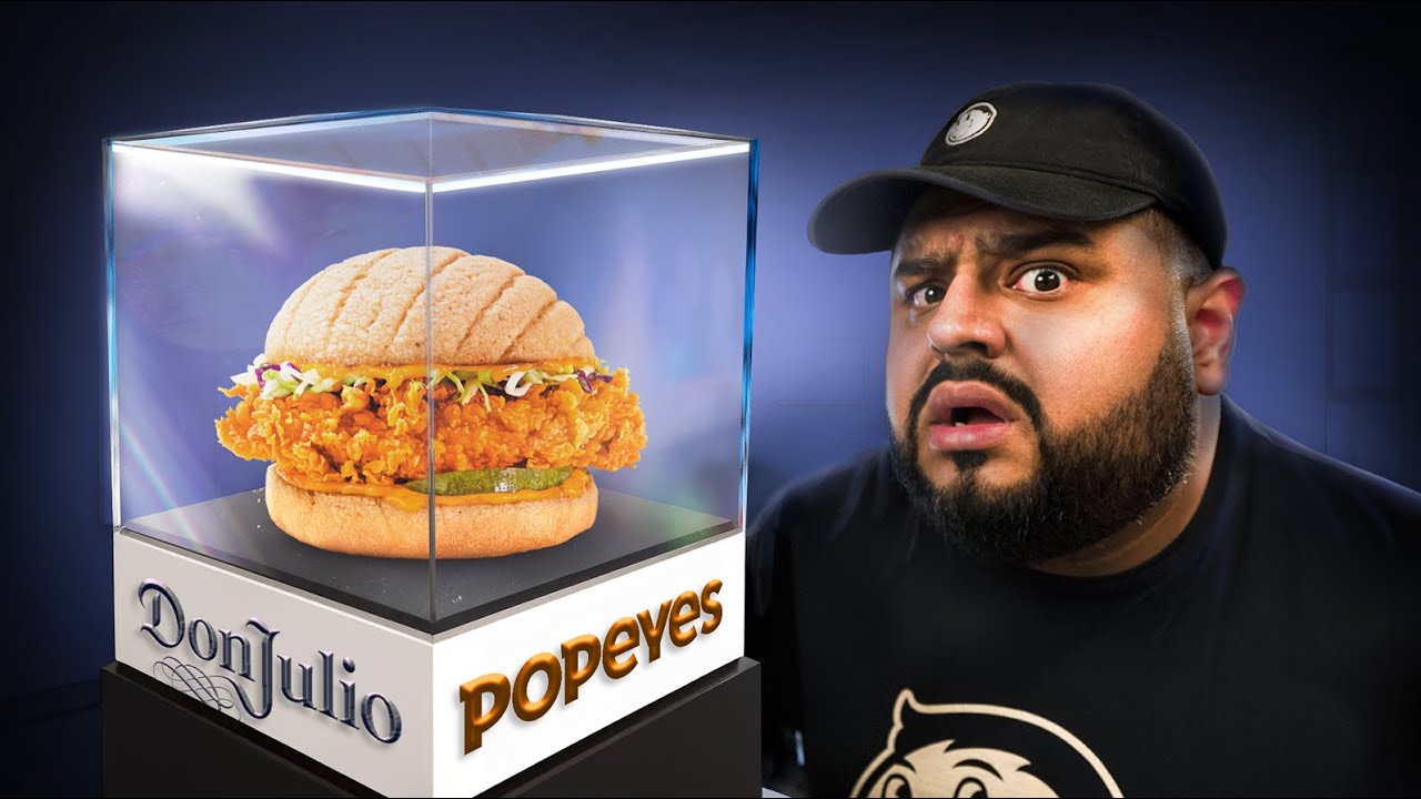 Hice el Sandwich EXTINTO de Popeye's y Don Julio